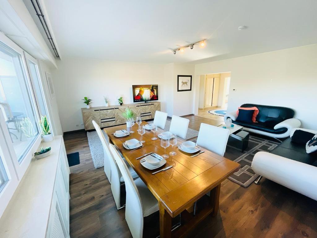 Big Penthouse 2 Bedrooms In Center With Parking And Largeterrace-41 ルクセンブルク エクステリア 写真